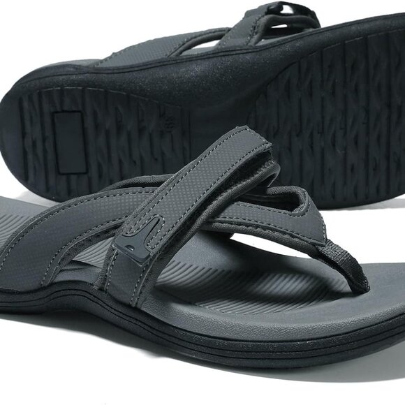 UTENAG Womens Arch Support Flip Flops | Orthotic Thong Sandals Slippers - Picture 4 of 5